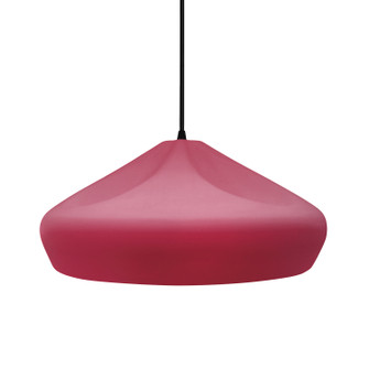 Radiance Collection One Light Pendant in Matte Black (102|CER-6595-CRSE-MBLK-BKCD)