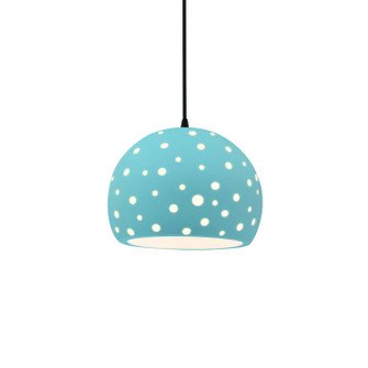 Radiance Collection One Light Pendant in Matte Black (102|CER-6580-RFPL-MBLK-BKCD)