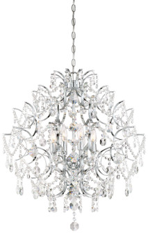 Isabella's Crown Eight Light Chandelier in Chrome (7|3158-77)