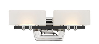 Drury Bath LED Bath Light in Polished Nickel And Coal (7|3012-572-L)