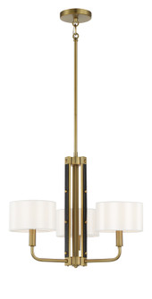 Chelsea by Robin Baron Three Light Chandelier in Soft Brass (7|2783-695)