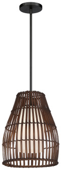 Brentwood Shore One Light Pendant in Coal (7|2161-66A)