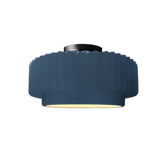 Radiance Collection One Light Semi-Flush Mount in Matte Black (102|CER-6370-MDMT-MBLK)