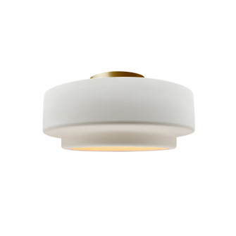 Radiance Collection One Light Semi-Flush Mount in Brushed Brass (102|CER-6360-BIS-BRSS)