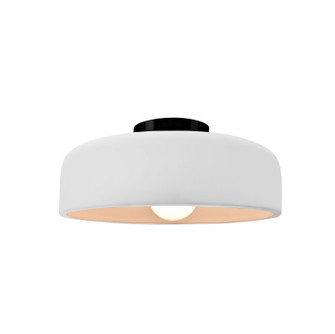 Radiance Collection One Light Semi-Flush Mount in Matte Black (102|CER-6340-BIS-MBLK)