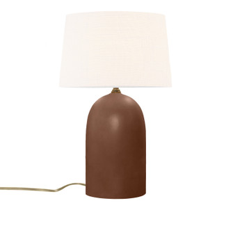 Portable One Light Portable in Brushed Brass (102|CER-2565-CLAY-WHTE)