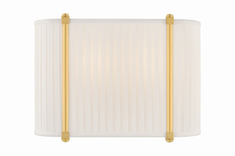 Cornell Two Light Wall Sconce in Aged Brass (70|AH6308-AGB)