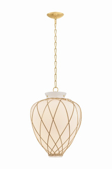 Apple Valley One Light Pendant in Aged Brass (70|9217-AGB)