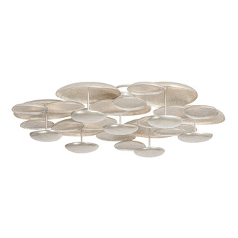 Fistral LED Semi Flush Mount in Textured Warm Silver Leaf (68|522-59-TWL)