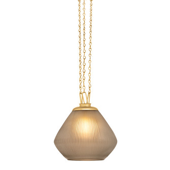 Saint Tropez One Light Pendant in Vintage Brass (68|520-14-VB)