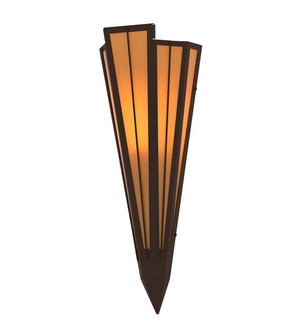 Brum One Light Wall Sconce in Cafe Noir (57|255661)