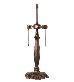 Hex Berry Flowers Two Light Table Base in Mahogany Bronze (57|151770)