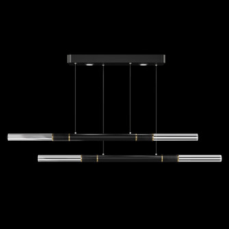 Antonia LED Linear Pendant in Black (48|100150-110)