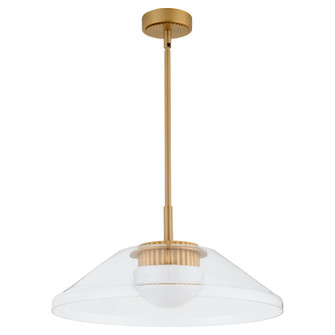 Eros LED Pendant in Brushed Brass (19|3-659-56)