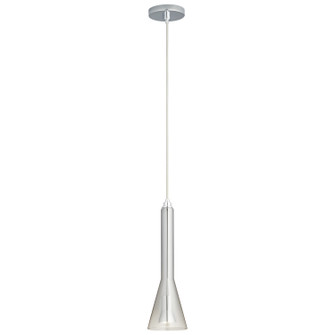 Liberty LED Pendant in Polished Chrome|Smoke Ombre (19|3-652-1314)