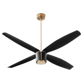 Samaran 60''Ceiling Fan in Aged Brass (19|3-116-4015)