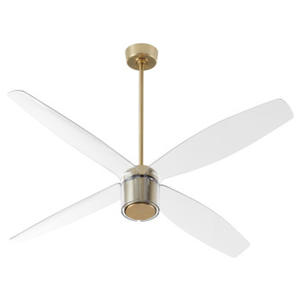 Samaran 60''Ceiling Fan in Aged Brass (19|3-116-40)