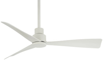 Simple 44''Ceiling Fan in Flat White (15|F786-WHF)