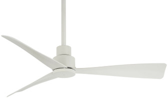 Simple 44'' 44''Ceiling Fan in Flat White (15|F786-WHF)
