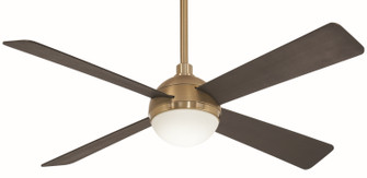 Orb 54'' Ceiling Fan in Brushed Brass/Soft Brass (15|F623L-BBR/SBR)