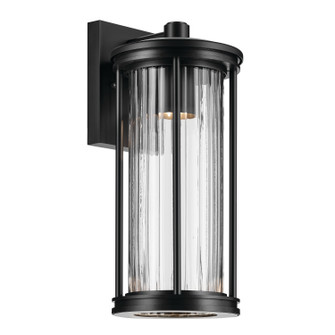 Barras One Light Outdoor Wall Mount in Black (12|59023BKDS)