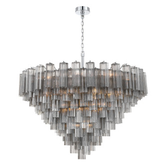 Addis 28 Light Chandelier in Polished Chrome (60|ADD-327-CH-SM)