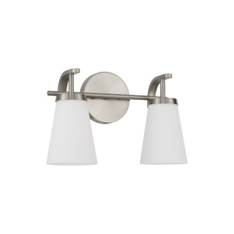 Drake Two Light Vanity in Brushed Nickel (65|161021BN-660)