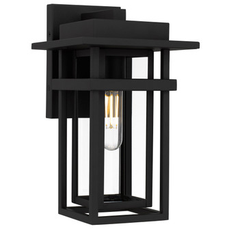 Morgan One Light Outdoor Wall Lantern in Earth Black (10|MORG8407EK)