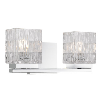 Estelle Two Light Vanity in Polished Chrome (10|ESTE8613C)