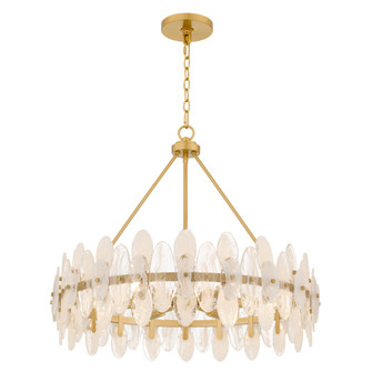 Abigail Six Light Pendant in Brushed Gold (10|ABI2828BRG)