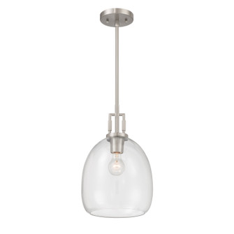 Orbis One Light Mini Pendant in Brushed Nickel (7|13125-84)