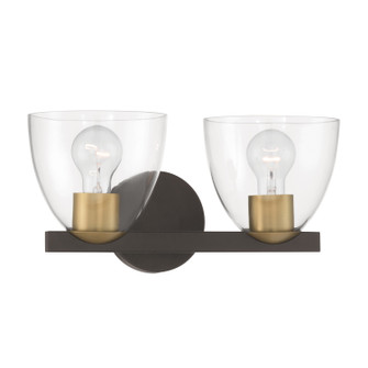 Noellea Two Light Vanity in Dark Bronze (7|12482-796)