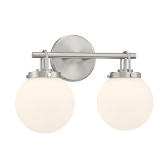 Ortesa Two Light Vanity in Brushed Nickel (7|12012-84)