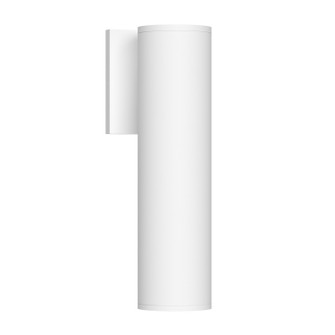 Lorna LED Outdoor Wall Sconce in White (347|LD3-WS12W18-3036-WH-UNV-010)
