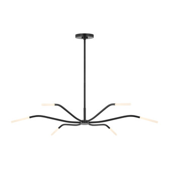 Lajos LED Chandelier in Bronze (182|SLCH81927BZEG)