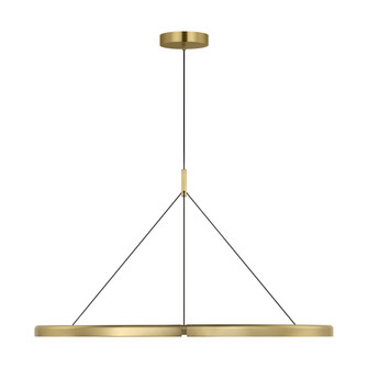 Cloak LED Chandelier in Hand-Rubbed Antique Brass (182|PBCH80527HAB)