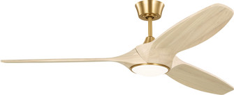 Selen 60'' Ceiling Fan in Burnished Brass (71|3SLNSM60BBSWWOD)