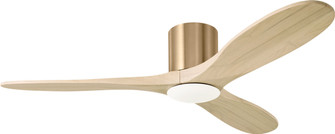 Maverick 52'' Ceiling Fan in Burnished Brass (71|3MAVHSM52BBSWWOD)