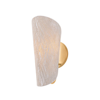 Ken One Light Wall Sconce in Vintage Gold Leaf (67|B3412-VGL)