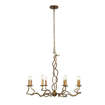 Rizo Eight Light Chandelier in Oil Rubbed Bronze (33|529256ORB)