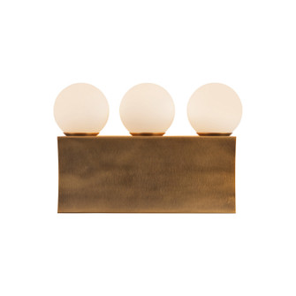 Sinclair LED Bathroom Vanity in Vintage Brass (452|WV364312VB)