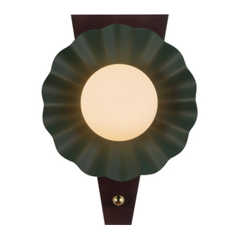 Furrow One Light Wall Sconce in Pine Green (452|WS354012PGN)