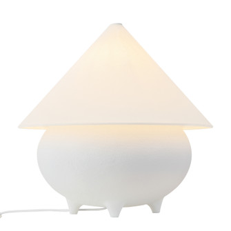 Rowan One Light Table Lamp in Antique White/White Linen (452|TL453017AWWL)
