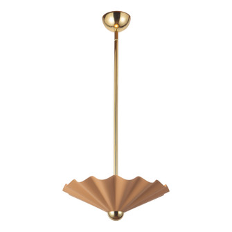 Furrow LED Pendant in Peach (452|PD354016PEC)