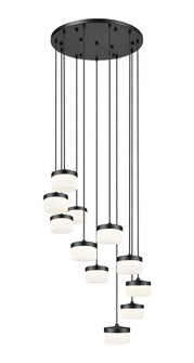 Renaud LED Chandelier in Matte Black (224|827P6-11R-MB-LED)