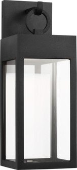 Sesha LED Wall Lantern in Textured Black/Textured Black (454|SLO1371TXB)