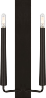 Lois Two Light Wall Sconce in Aged Iroged Iron (454|EW1252AI)