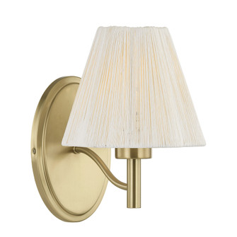 Rosa One Light Wall Sconce in Noble Brass (51|9-6081-1-127)