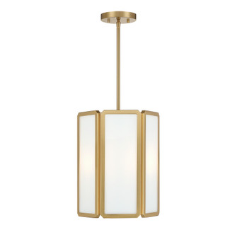 Leeds Three Light Pendant in Warm Brass (51|7-1700-3-322)