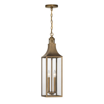 Lancaster Two Light Outdoor Hanging Lantern in Atlas Bronze (51|5-220-273)